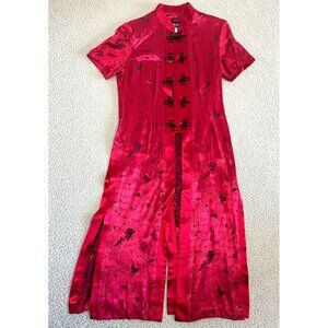 Y2K Kimono Asian Jacquard Frog Button Dark Romantic Fairy Grunge Vampire